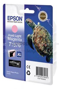 Epson T1576 картридж светло-пурпурный