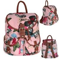 Action! Рюкзак мягкий "Бабочки на розовом", 35x30x15 см