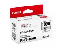 Canon Картридж струйный PFI-1000 PGY фото серый для 0553C001