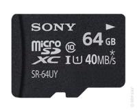 Sony MicroSD 64Gb Класс 10 SR64UYAT