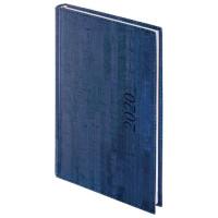 BRAUBERG Еженедельник датированный на 2020 год "Wood", А6, 64 листа, цвет обложки синий