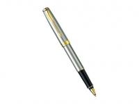 Ручка-роллер Parker Sonnet T527 чернила черные корпус серебристый S0809130