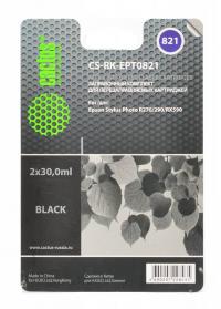 Cactus Заправка для ПЗК CS-RK-EPT0821 черный (2x30мл)