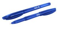 Silwerhof Ручка гелевая "BASIC" синяя, 0,5 мм, полупрозрачный корпус