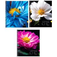 Artspace Комплект тетрадей на гребне "Цветы. Grand chic", А5, 96 листов, клетка (12 тетрадей в комплекте) (количество товаров в комплекте: 12)