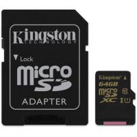 Kingston microSDHC UHS-I 90R/45W С адаптером