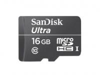 Sandisk Карта памяти Micro SDHC 16Gb Class 10 Ultra SDSDQL-016G-G35 UHS-I 30MB/s