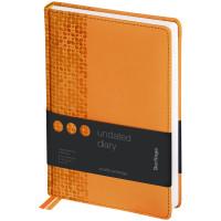 Berlingo Ежедневник недатированный "Vivella Prestige", А5, 160 листов, оранжевый