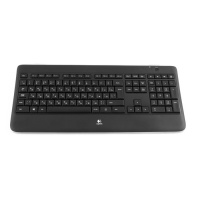 Logitech K800 wireless illuminated Black