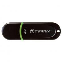 Transcend JetFlash 300 4Гб, Черный, пластик, USB 2.0