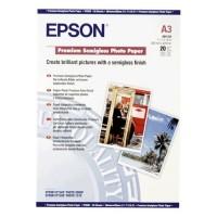 Epson Бумага "Premium Semigloss Photo Paper", полуглянцевая, A3, 251 г/м2, 20 листов