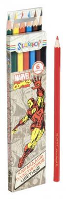 Silwerhof Цветные карандаши "Marvel comics", 6 цветов