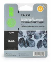 Cactus cs-lx32 совместимый черный для lexmark z815/x5250 (18ml)