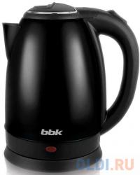 BBK Чайник электрический EK1760S 2200 Вт чёрный 1.7 л нержавеющая сталь