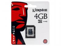 Kingston Карта памяти MicroSDHC 4GB Class4 no Adapter &lt;SDC4/4GBSP&gt;