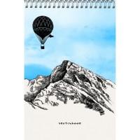 Канц-Эксмо Скетчбук "В горах. Графика", А4, 60 листов