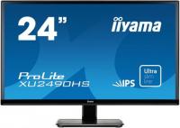 iiYama Монитор 24&quot; XU2490HS-B1 черный AH-IPS 1920x1080 250 cd/m^2 5 ms DVI HDMI DisplayPort Аудио