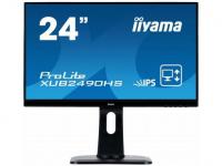 iiYama Монитор 23.8&quot; Pro Lite XUB2490HS-B1 черный AH-IPS 1920x1080 250 cd/m^2 5 ms DVI HDMI DisplayPort Аудио