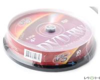 VS Диск  DVD-RW 4.7Gb 4x 10шт Cake Box