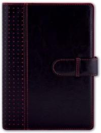 Феникс + Ежедневник-органайзер полудатированный "Сариф", А5, 192 листа, черный + красный