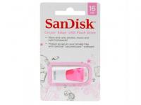 Sandisk Внешний накопитель 16GB USB Drive &amp;lt;USB 2.0&amp;gt; Cruzer Edge Pink SDCZ51W016GB35P