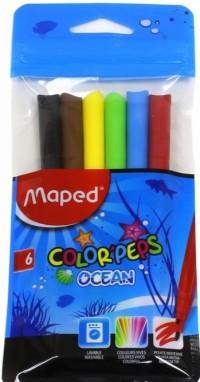 Maped Фломастеры "Color peps ocean", 6 цветов