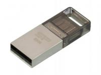 Silicon Power Флешка USB 32Gb Mobile Х10 SP032GBUF2X10V1C серебристый