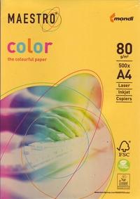 Mondi Business Paper Бумага "Maestro Color intensive", А4, 80 г/м2, 500 листов, горчичный