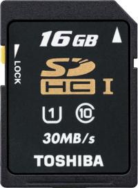 Toshiba SDHC class 10 16Gb