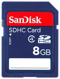 Sandisk Карта памяти SDHC 8Gb Class 4 SDSDB-008G-B35
