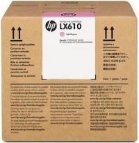 HP LX610 3-liter Light Magenta Latex Ink Cartridge