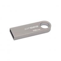 Kingston DataTraveler SE9 17Гб, Серебристый, металл, USB 2.0