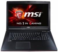 MSI Ноутбук GP72 6QE-236RU Leopard Pro (17.3 LED/ Core i7 6700HQ 2600MHz/ 8192Mb/ HDD 750Gb/ NVIDIA GeForce GTX 950M 2048Mb) MS Windows 10 Home (64-bit) [9S7-179553-236]