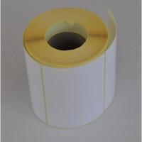 Софмикс Термотрансферные этикетки бумажные полуглянцевые, 100x72 мм, 40 мм, 500 штук в рулоне