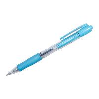 Pilot Ручка шариковая автоматическая &quot;Super grip&quot;, синяя, 0,7 мм, голубой корпус