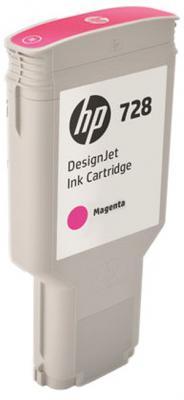 HP Картридж 728 F9K16A для Designjet T730/T830 пурпурный