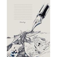 Канц-Эксмо Ежедневник недатированный "Графика. Поиски вдохновения", А6, 160 листов