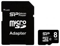 Silicon Power microSDHC 8GB SP008GBSTH004V10-SP