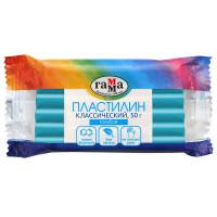 Гамма Комплект пластилина "Классический", голубой, 50 г (10 штук в комплекте) (количество товаров в комплекте: 10)