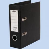 CENTRUM Папка-регистратор, с двусторонним покрытием ПВХ, 8 см, черная