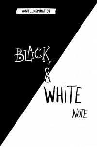 Эксмо Стильный блокнот с черными и белоснежными страницами. Black&White Note