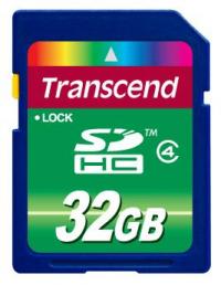 Transcend SDHC 32Gb Class 4