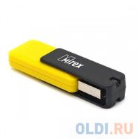 Mirex Флеш накопитель 8GB City, USB 2.0, Желтый
