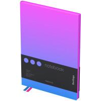 Berlingo Записная книжка "Radiance", А5, 80 листов, голубой/розовый градиент