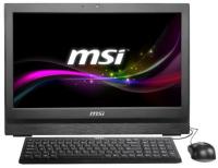 MSI Моноблок 20&quot; AP200-236RU 1600x900 G3250 3.2GHz 4Gb 500Gb Intel HD DVD-RW Wi-Fi DOS клавиатура+мышь черный 9S6-AA7511-236