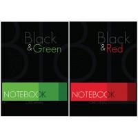 OfficeSpace Блокнот "Офис. Black&Red", А5, 80 листов