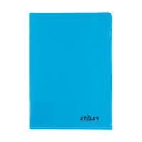 STILSY Папка-уголок "Stilsy", неоновые цвета (цвет: голубой), арт. ST 231501