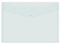 OfficeSpace Папка-конверт на кнопке, А4, 120 мкм, прозрачная