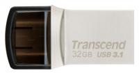 Transcend Флешка USB 32Gb JetFlash 890 TS32GJF890S серебристый
