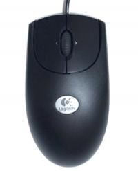 Logitech RX250 Optical Mouse USB+PS/2 Black